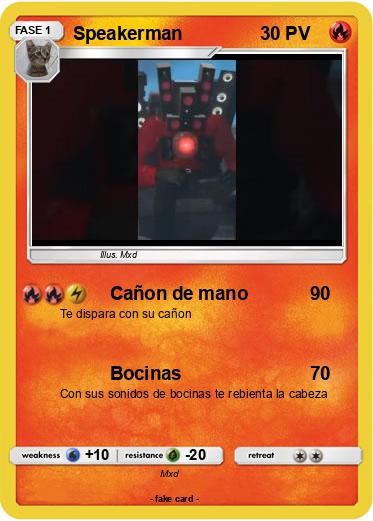 Pokemon Speakerman