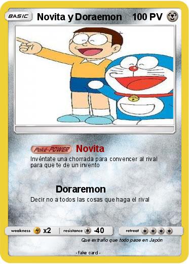 Pokemon Novita y Doraemon