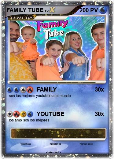 Pokemon FAMILY TUBE