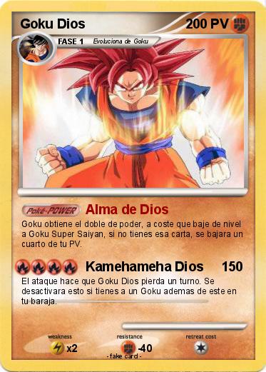 Pokemon Goku Dios
