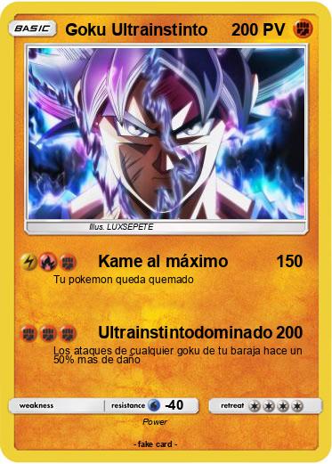 Pokemon Goku Ultrainstinto