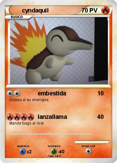 Pokemon cyndaquil