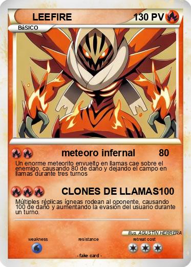 Pokemon LEEFIRE