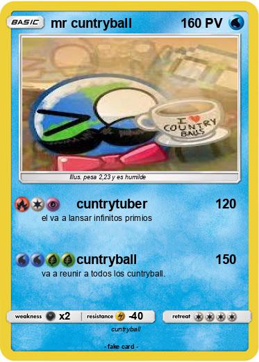 Pokemon mr cuntryball