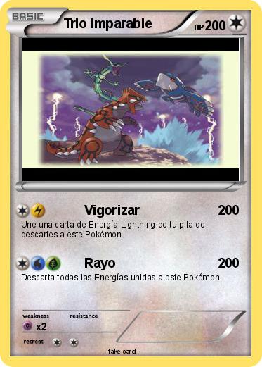 Pokemon Trio Imparable