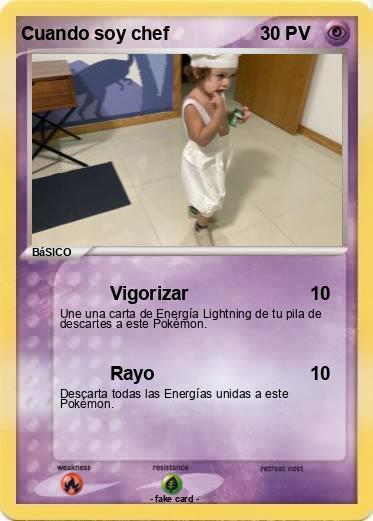 Pokemon Cuando soy chef