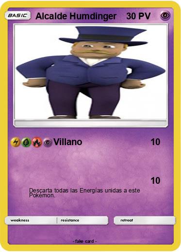 Pokemon Alcalde Humdinger