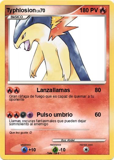Pokemon Typhlosion