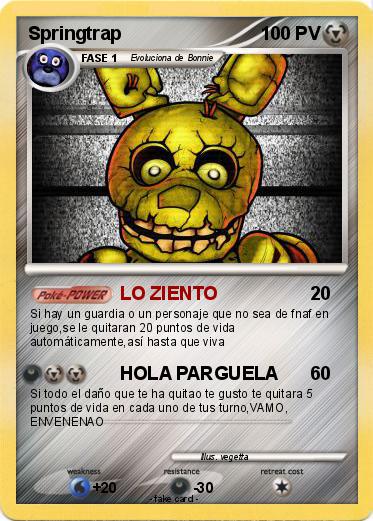 Pokemon Springtrap