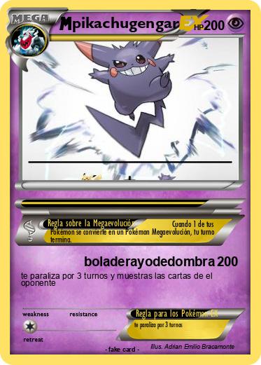 Pokemon pikachugengar