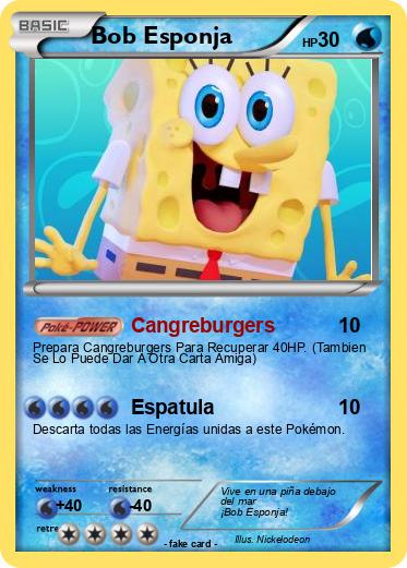 Pokemon Bob Esponja