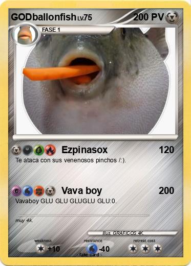 Pokemon GODballonfish