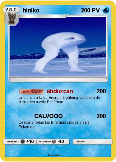 Pokemon hiniko