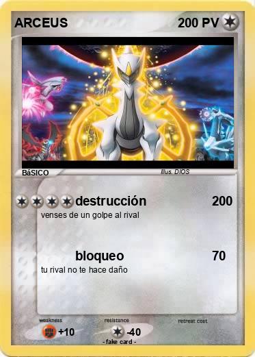 Pokemon ARCEUS