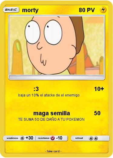 Pokemon morty
