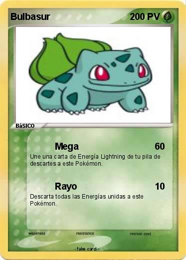 Pokemon Bulbasur