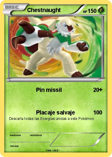 Pokemon Chestnaught