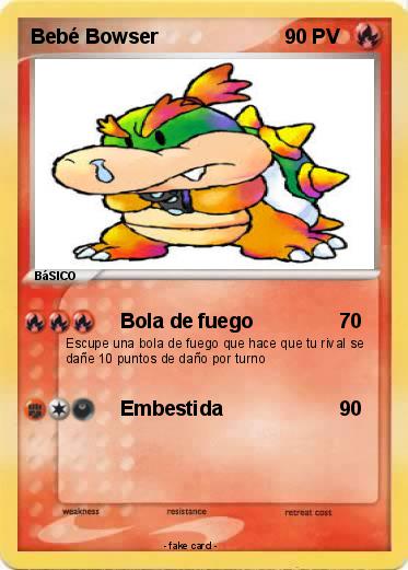 Pokemon Bebé Bowser