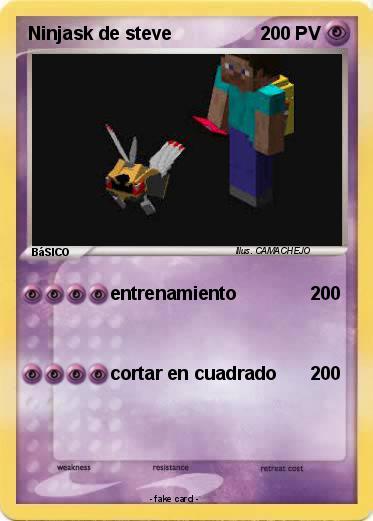 Pokemon Ninjask de steve
