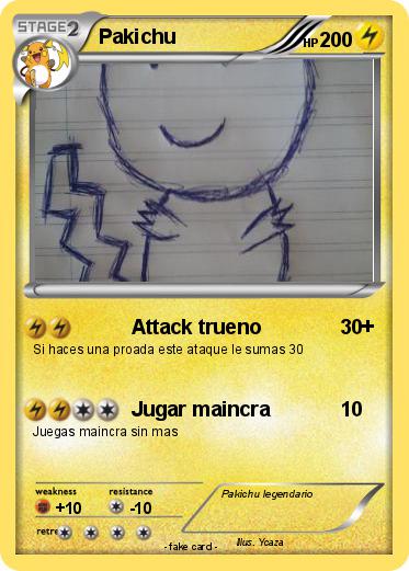 Pokemon Pakichu