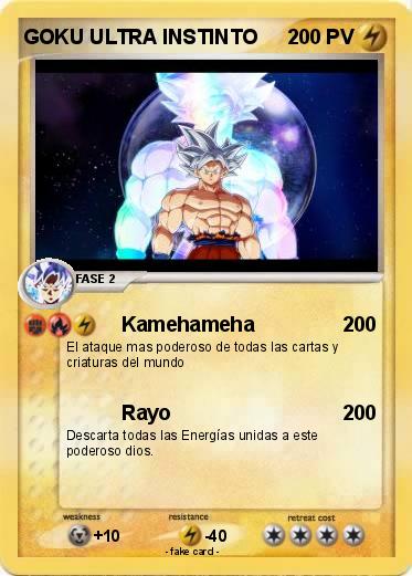 Pokemon GOKU ULTRA INSTINTO
