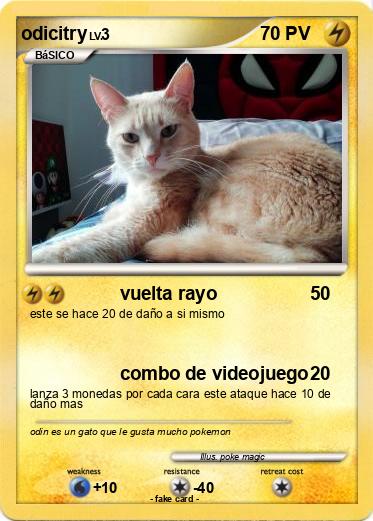 Pokemon odicitry