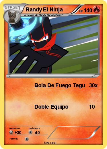 Pokemon Randy El Ninja