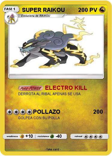 Pokemon SUPER RAIKOU