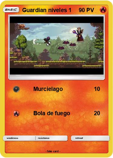 Pokemon Guardian niveles 1
