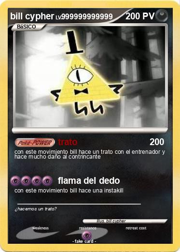 Pokemon bill cypher