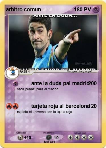 Pokemon arbitro comun