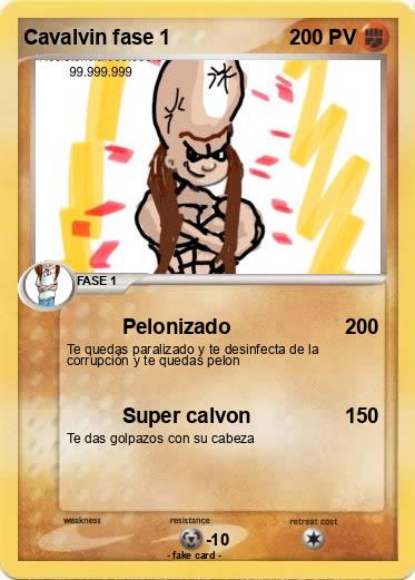 Pokemon Cavalvin fase 1