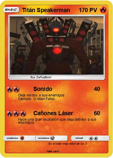 Pokemon Titán Speakerman