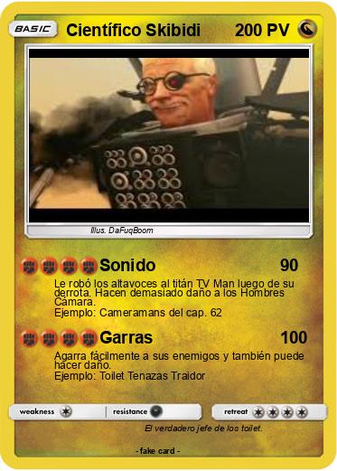 Pokemon Científico Skibidi