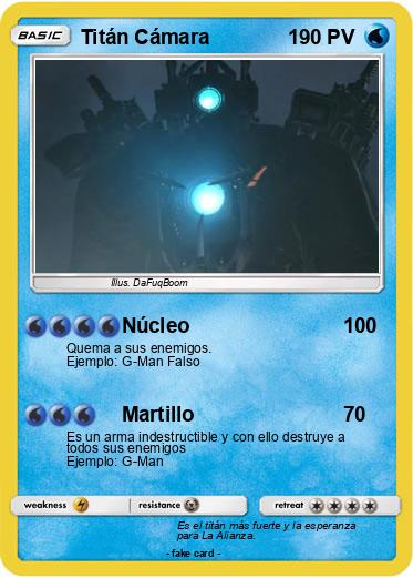Pokemon Titán Cámara
