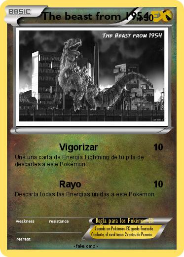 Pokemon The beast from 1954