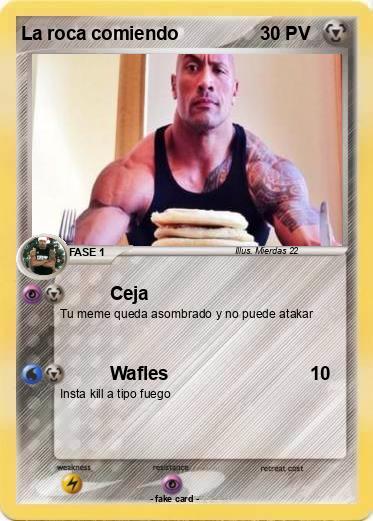 Pokemon La roca comiendo