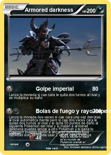 Pokemon Armored darkness