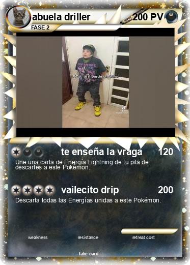 Pokemon abuela driller