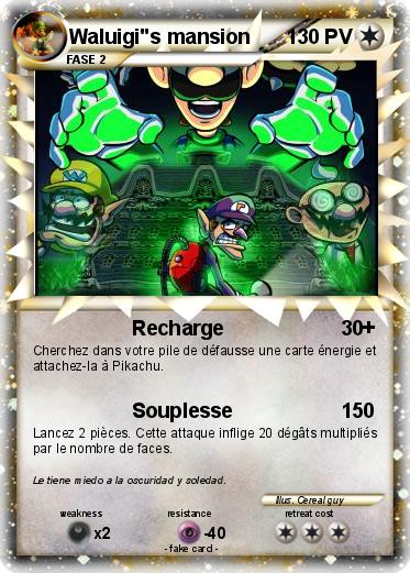 Pokemon Waluigi"s mansion