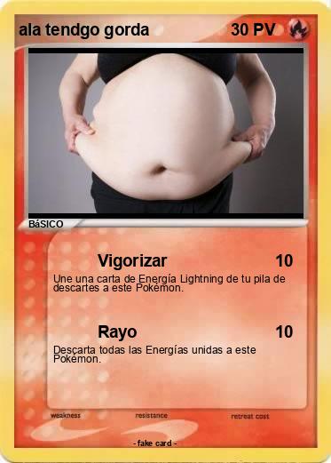 Pokemon ala tendgo gorda