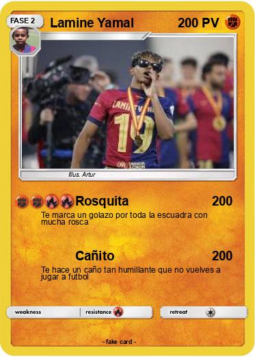 Pokemon Lamine Yamal