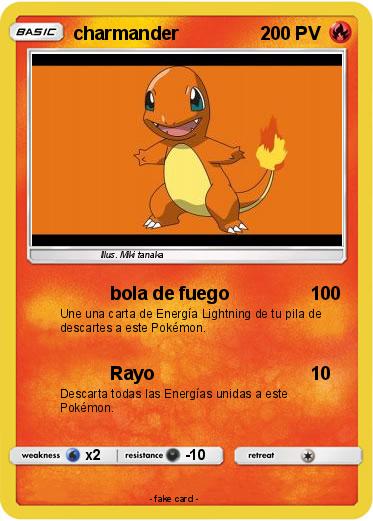 Pokemon charmander