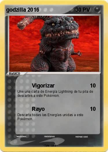 Pokemon godzilla 2016