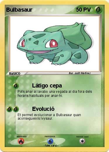 Pokemon Bulbasaur