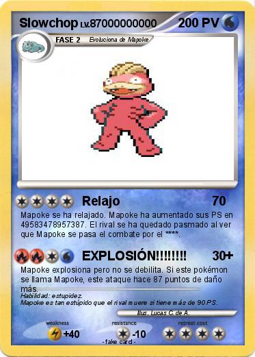 Pokemon Slowchop