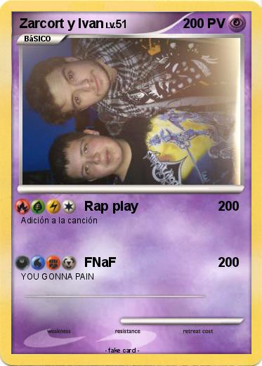Pokemon Zarcort y Ivan