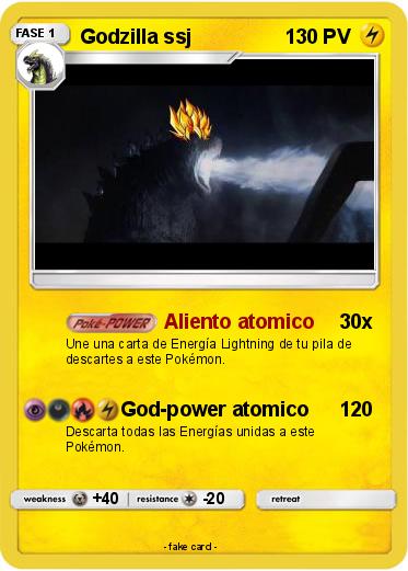 Pokemon Godzilla ssj
