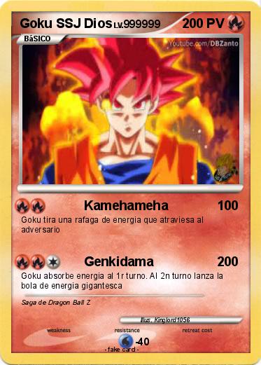 Pokemon Goku SSJ Dios