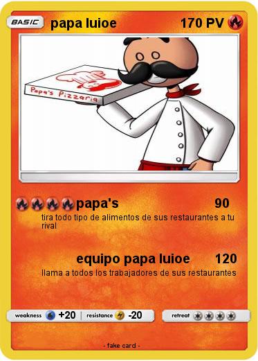 Pokemon papa luioe